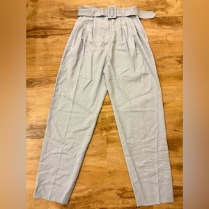 Eenk Light Blue Belted Trousers - Size S